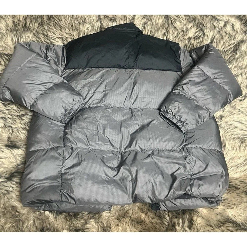 Columbia Jacket Mens XL Gray Puffect III Full Zip Insulated Puffer